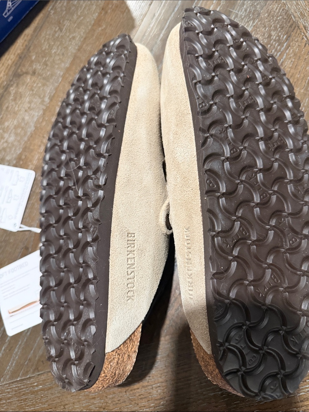 New in Box Unisex Birkenstock Boston Suede Slip-On Clogs Sz 39 - Picture 8 of 8